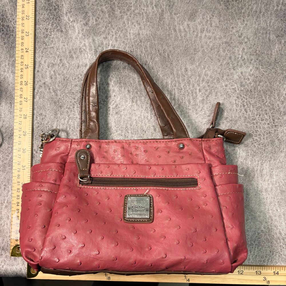 Koltov Textured Vintage Small Handbag - Picture 7 of 7